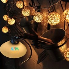 3M LED Rattan Ball Fairy