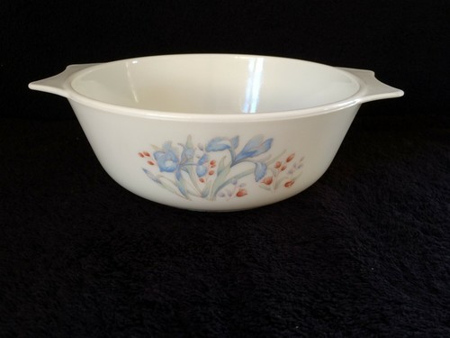 Vintage pyrex england blue - vintage,