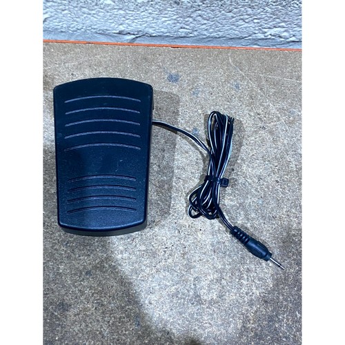 Black foot control pedal only - foot,