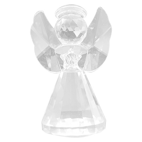Crystal angel figurine - figurine, decor