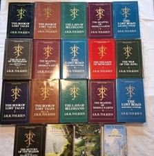 Tolkien - History Of Middle Earth Books (Hardbacks & Paperbacks) Bundle/Job Lot