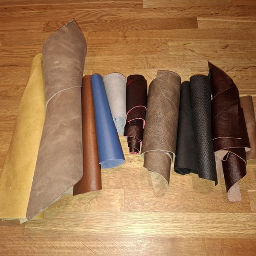 Multicolour leather remnants - multicolour,