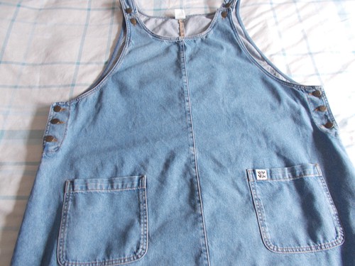 Lucy and yak denim pinafore - and,