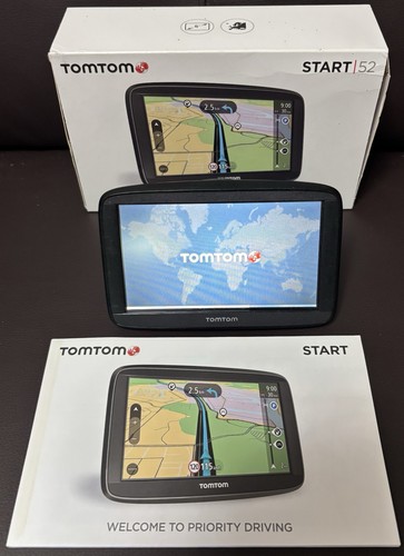 Tom start sat nav - nav, 5"