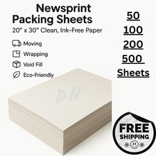 Newsprint Packing Paper