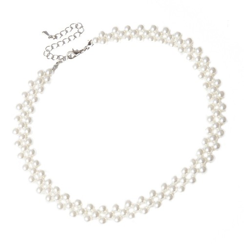 Pearl necklace fashion - necklace,