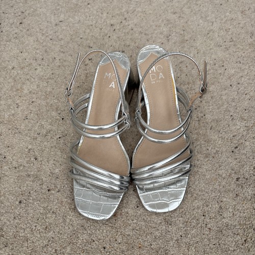 Moda pelle leather silver - in,
