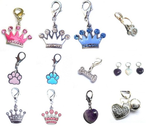 Crystal pet dog cat collar - cat,