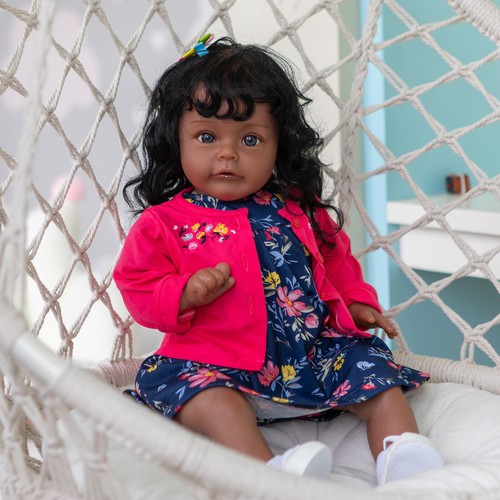 Dark skin african - 3d, american