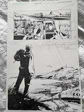 John McCrea Original Comic Art:Highland Laddie #1 Page 1 Signed