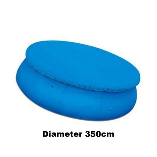 Blue outdoor round swimming - blue,