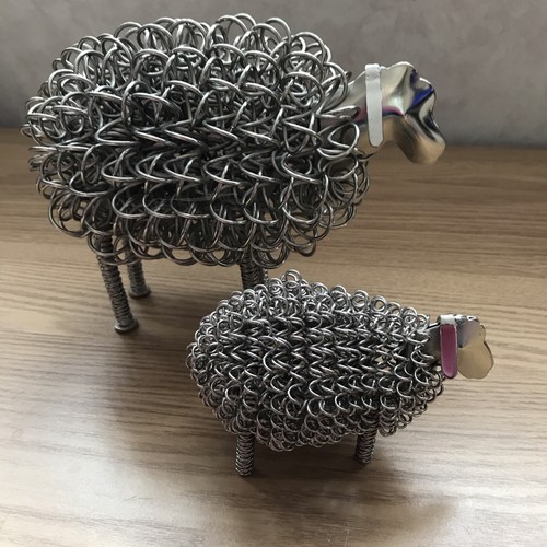 Metal art sculpture ornaments - metal,