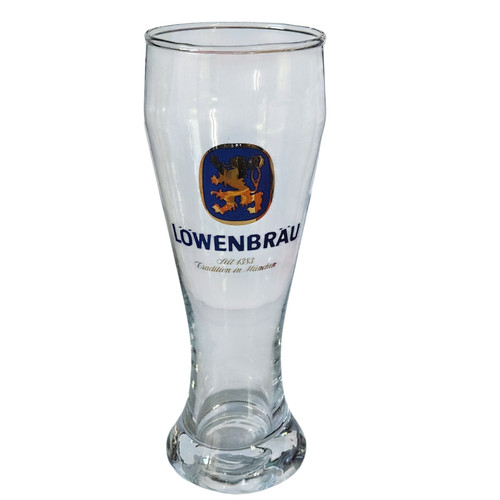 Lowenbrau pilsner beer - beer, glass