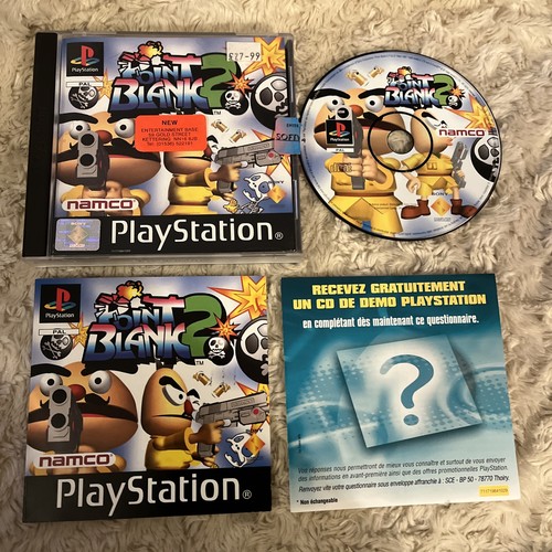 Point blank sony playstation - blank, 2