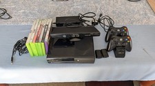 Xbox 360 In Black With Games