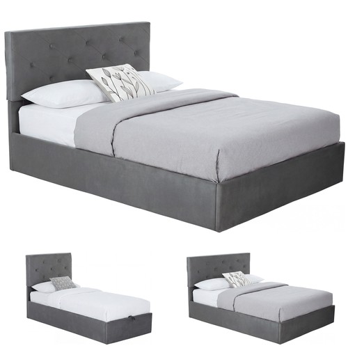 Homcom bed frame gas - bed, lift
