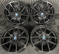 20" GENUINE BMW 5 SERIES 356 BLACK M SPORT F10 F11 F12 F13 F06 ALLOY WHEELS