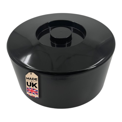 Litre black round ice - litre,