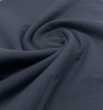 2 Metre Navy Cotton 200GSM 4 Way Stretch Elastane Lycra Material Fabric