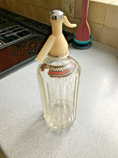 Vintage schweppes glass - glass, soda