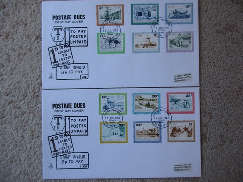 Guernsey 1982 postage - guernsey,