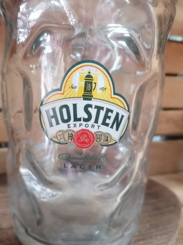 Holsten pils pint beer stein - pils, 2