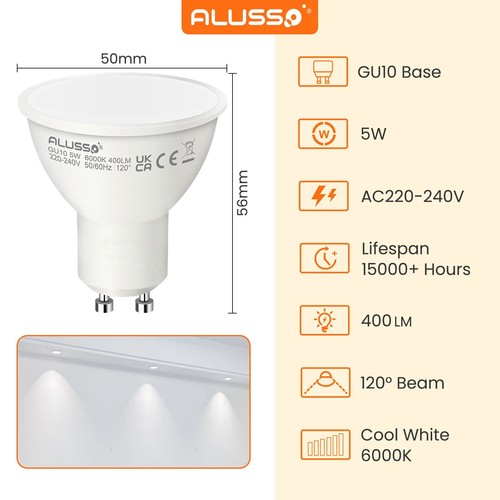 Gu10 led bulbs cool warm - bulbs, cool/warm