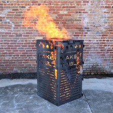 Metal Backyard Burn Bin