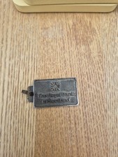 Vintage. Key Fob.Royal Bank Of Scotland. Looks Old.could Easily Be Cleaned Up.