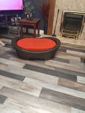 New Strong Wicker Pet Bed With