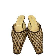Prada Geometric Woven Leather