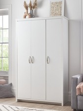 Ely 3 Door Wardrobe White |