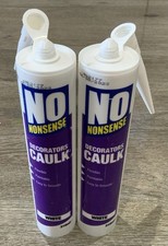 No Nonsense Flexible Decorators Instant Acrylic Caulk White Filler Sealant 310ml
