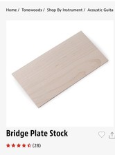 Stew Mac #1121 Bridge Plate