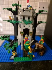 Lego Vintage Castle, Forestmen's River Fortress (6077) from 1989 + instructions