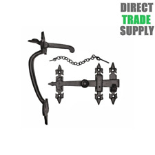 Black Antique Fleur-De-Lys