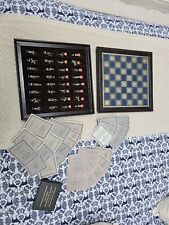 The Waterloo Museum Battle of Waterloo Chess Set Franklin Mint