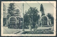 Palermo City Villa Giulia postcard ZT7513