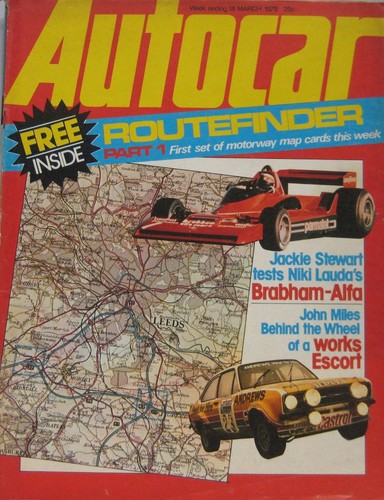 Autocar magazine march 1978 - magazine, 18