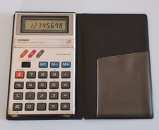 CASIO ML-833  VINTAGE ELECTRONIC MUSICAL CALCULATOR - WITH CASE - TESTED WORKING