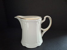 Seltmann Weiden Bavaria "Julia" Milk Cream Jug  White with Gold Rim