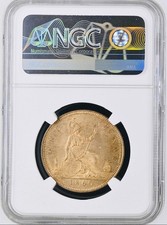1860 Penny, F13, NGC MS63 RB, Lustrous.