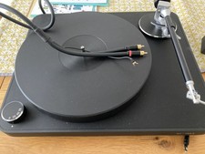Clear Audio concept black belt drive turntable without cartridge