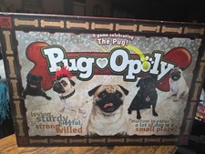 Pug Opoly Board Game Family