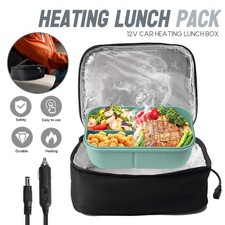 3 in1 12V Portable Mini Oven Heated Lunch Box for Car Truck office UK STOCK