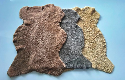 Curly sheepskin genuine - curly, sheepskin,