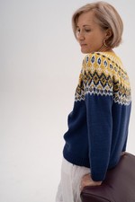 Hand knitted sweater Fair isle