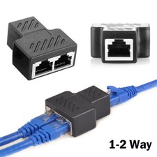 RJ45 Splitter Adapter LAN