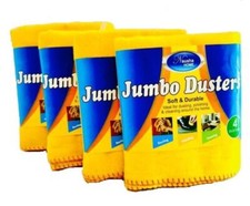 24 x JUMBOO YELLOW DUSTERS