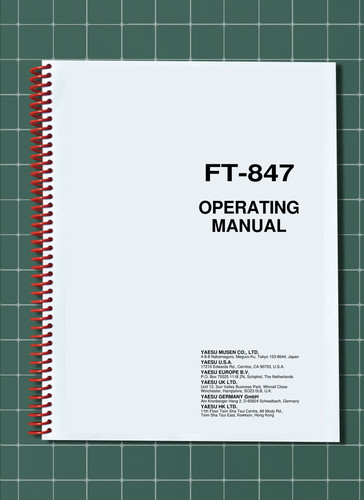 Yaesu 847 operating - ft-847, —